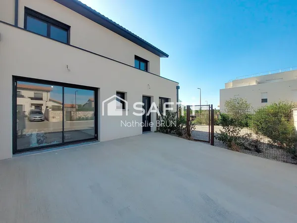 Villa neuve T5 de 135 m² sur 350 m² de terrain