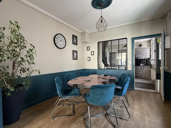 Maison de ville avec duplex inversé