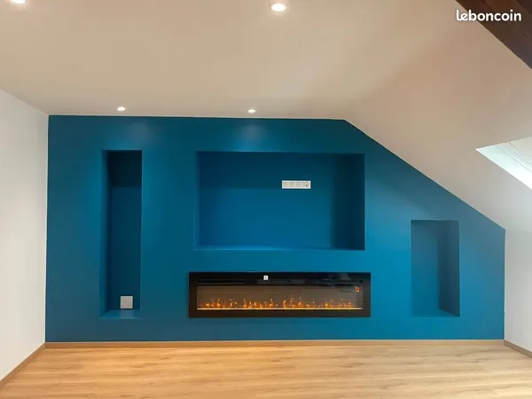 Coup de coeur - immense duplex de 122 m² - 2 chambres - pièce de vie de 60 m²