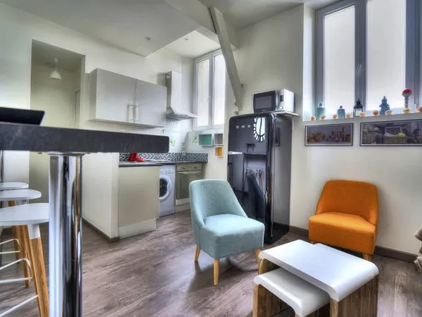 Duplex coeur de Reims - Séjours moyenne ou longue durée