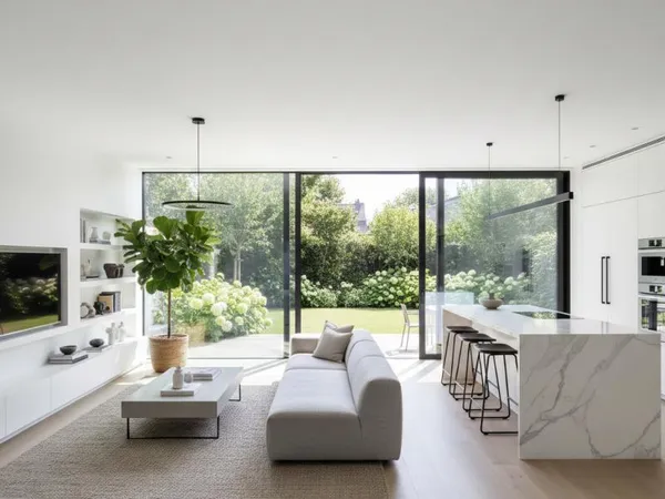 **RARE: 4 PIÈCES AVEC TERRASSE ET JARDIN + PARKING **