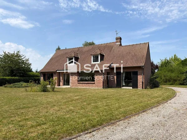 Maison individuelle de 205 m², double garage, 4 chambres