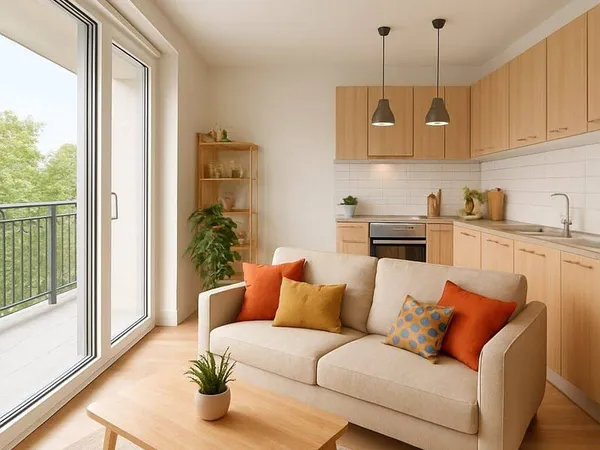 Appartement 2 pièces 43 m²