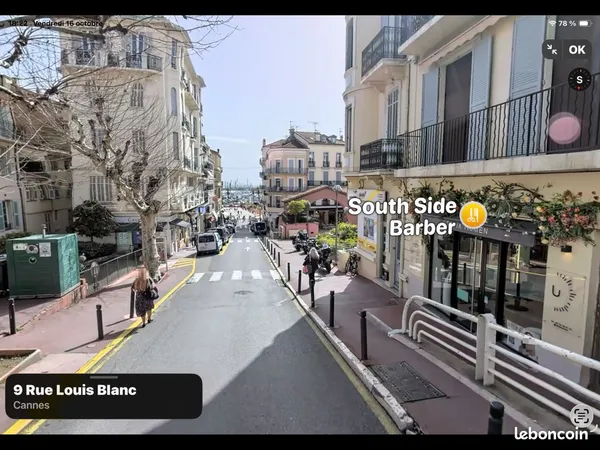 Boutique 49 m2. Cannes centre