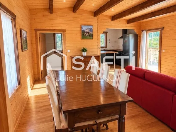 Maison neuve en bois