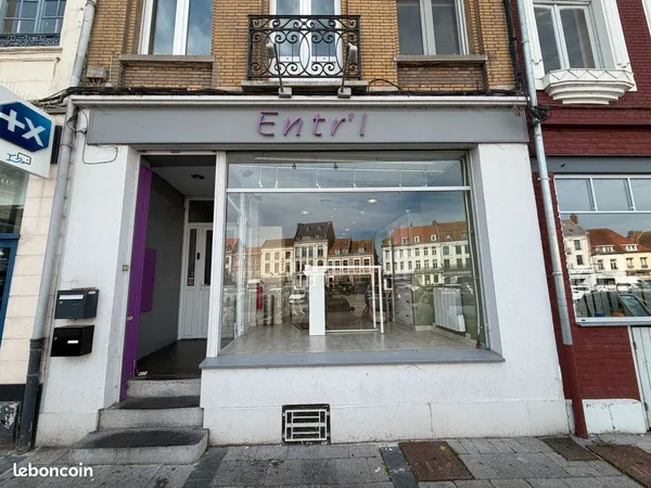 Local commercial 59 m² Aire-sur-la-Lys