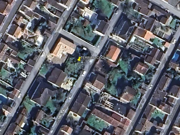 Terrain constructible à Cognac centre ville
