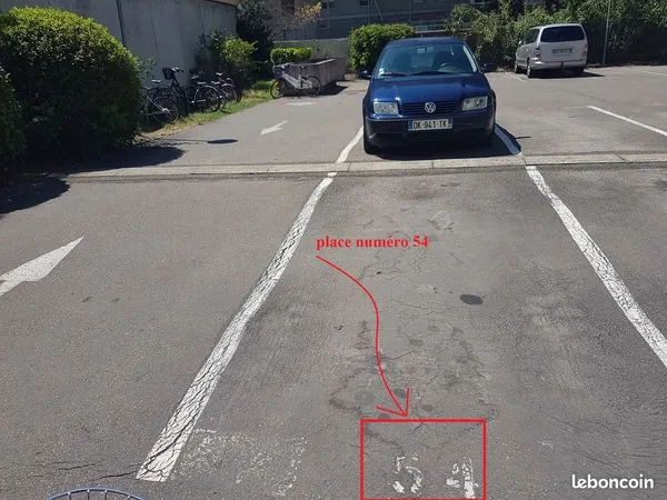 Loue place de parking