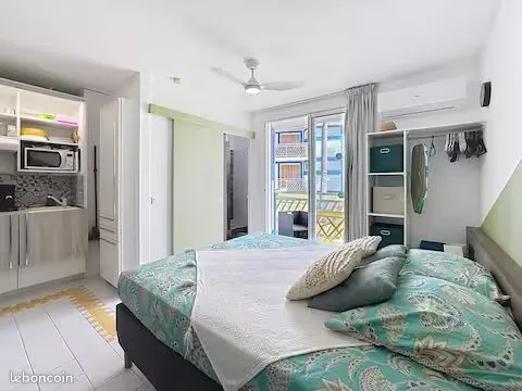 🌴 À VENDRE - Studio meublé dans la Résidence Le Mangano à Saint-François (Guadeloupe)