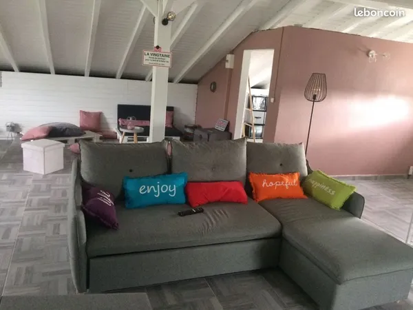LOUE LOFT 80m² TOUT CONFORT CHARGES COMPRISES 800