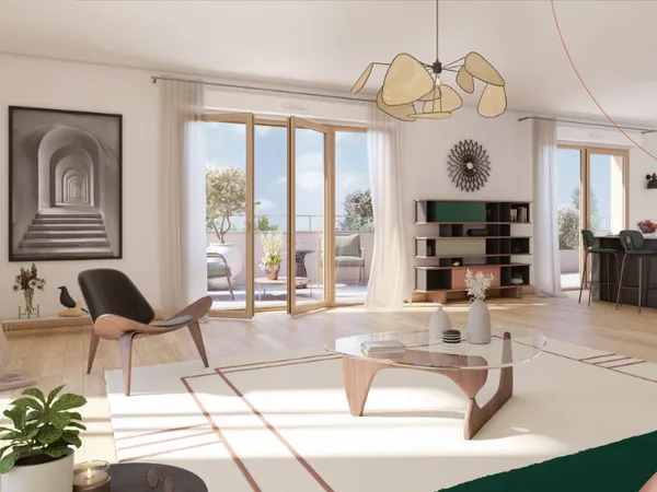 Les Terrasses Claudel — appartements neufs du T1 au T4, Aubervilliers