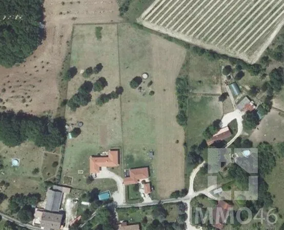 Grand terrain de 3079m² à 20 Minutes Cahors Ouest