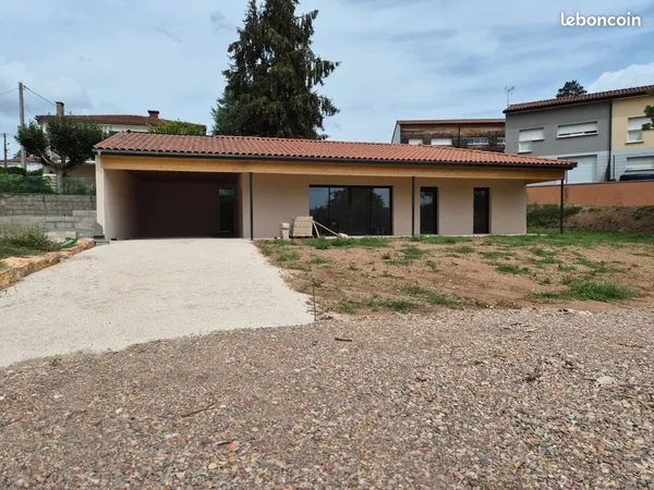 Maison neuve de plein pied