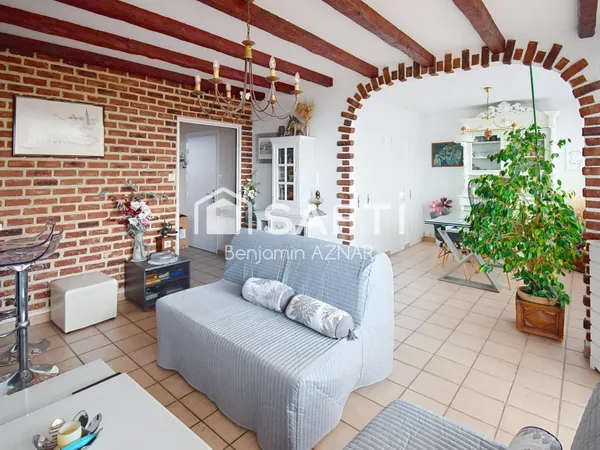 Bourrassol - T3 avec balcon plein sud et vue dégagée