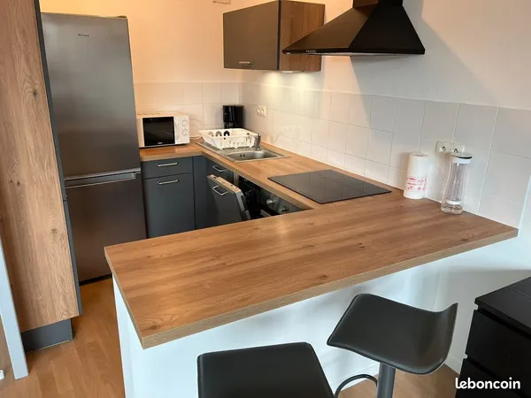 Loue appartement meublé T2 de 46m²
