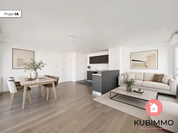 Appartement 3 pièces en dernier étage !