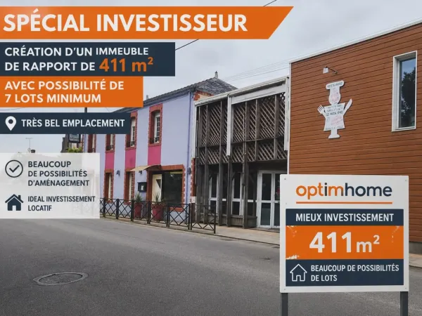 🔶 SPÉCIAL INVESTISSEUR - EMPLACEMENT N°1 NANTES / PORNIC 🔶 IMMEUBLE COMMERCIAL À FORT POTENTIEL DE R