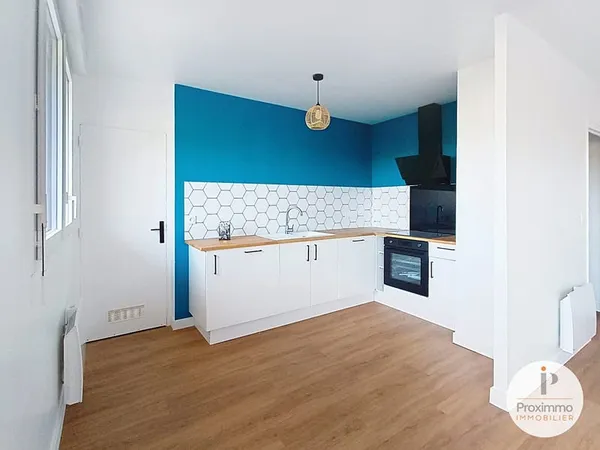 Appartement type 3 - 66.40 m² - REDON proche centre ville