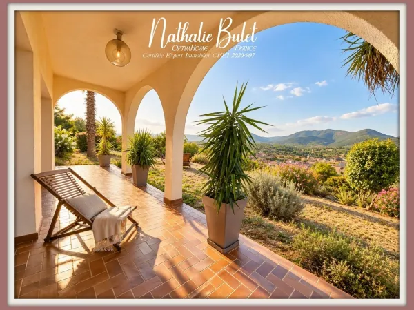 MAISON DE 185 M² AVEC PISCINE SUR 3 900 M² DE TERRAIN - VUE PANORAMIQUE SUR LE CAROUX