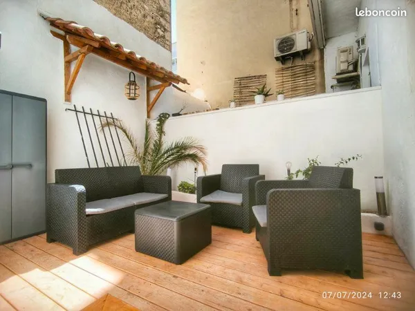 Appart terrasse rouet