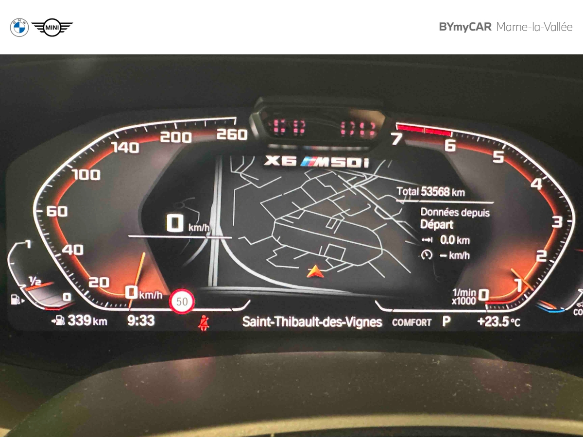 BMW X6 M50i 530 ch BVA8 — photo 13