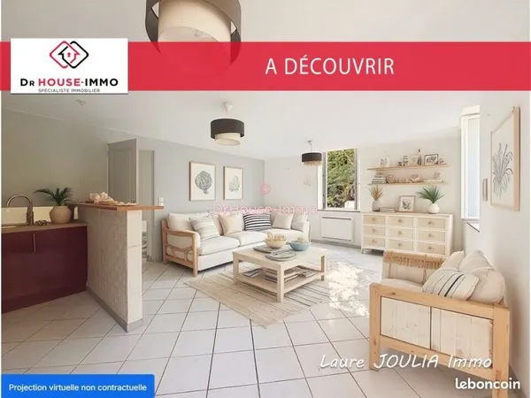 Appartement 2 pièces 53 m²