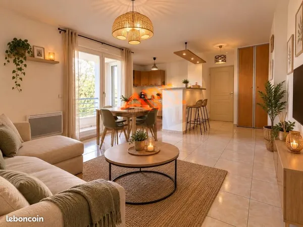 Appartement 2 pièces 45 m²
