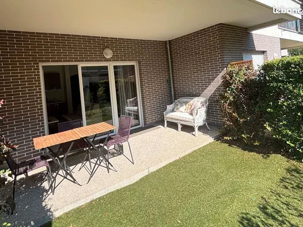 T1 Bis 36 m² avec terrasse / jardin dans résidence haute gamme