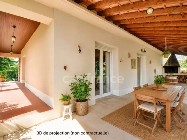 Maison à vendre 5 pièces MONTARNAUD (34) terrain de 2000m2 avec piscine sans vis à vis