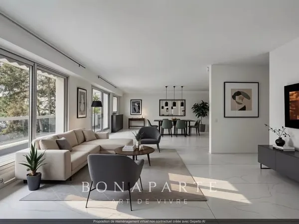 Île de la Jatte - Appartement familial de 148 m² avec balcons, parking et gardien