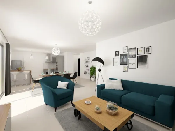 Maison neuve 4 pièces 90 m²