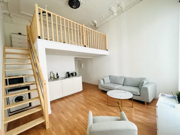 Loue Duplex Haussmannien