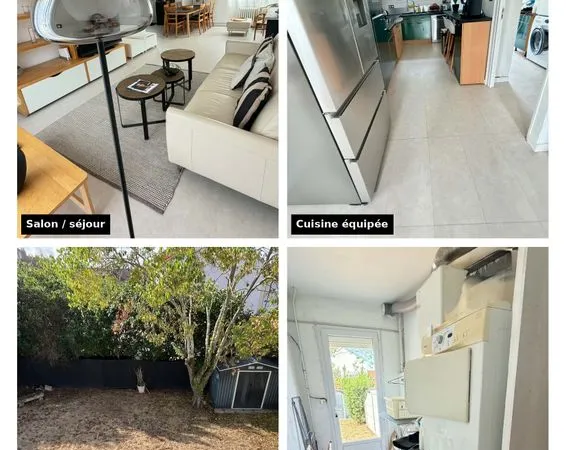 Dernière chambre meublée disponible(335+65 charges ) dans maison rénovée avec jardin à Cholet