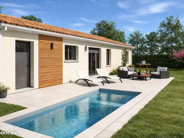 Projet de construction d'une maison 90 m² avec terrain à BELIN-BELIET (33)