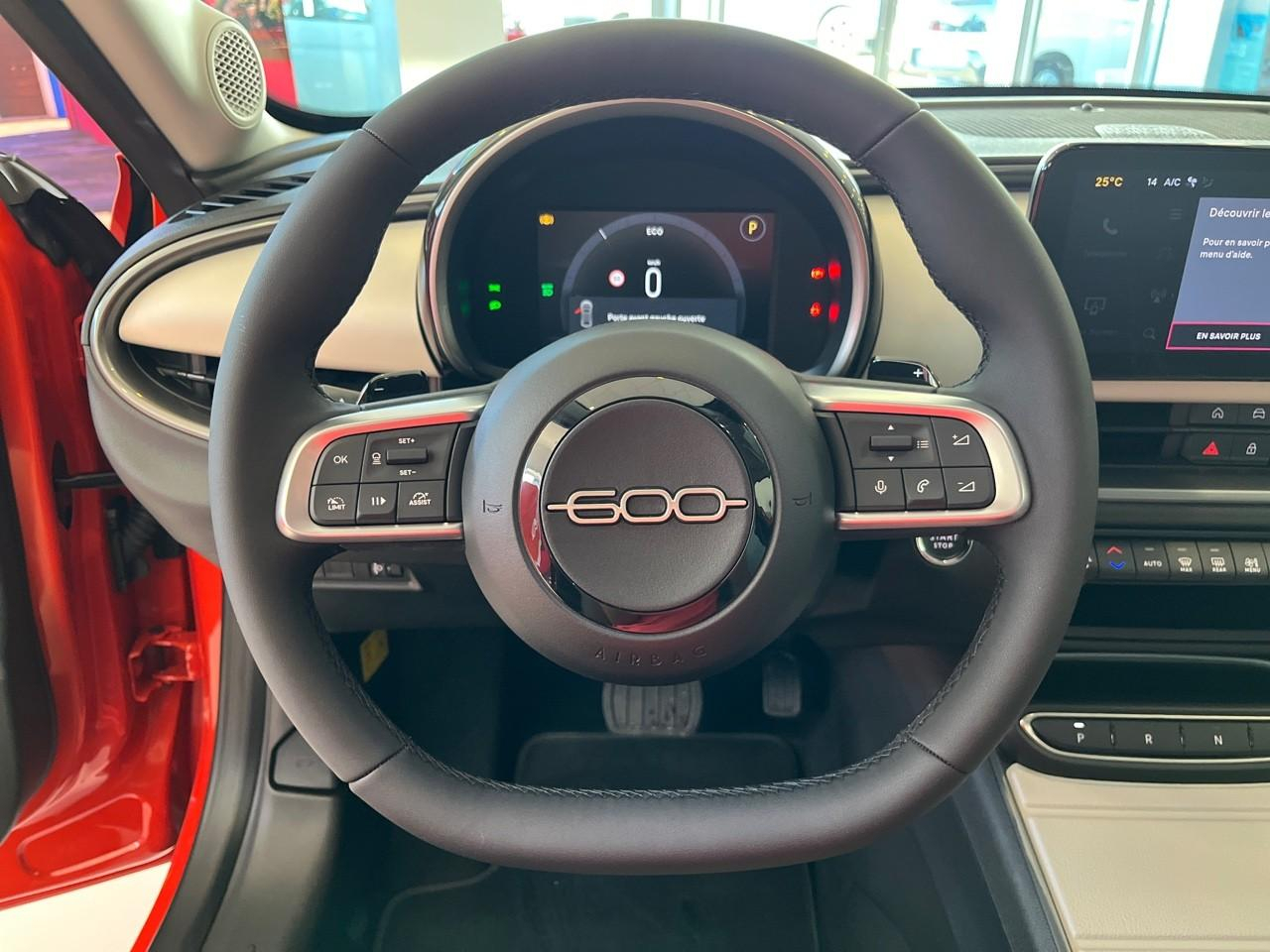Fiat 600 1.2 hybrid turbo 110ch la prima edct6 — photo 12