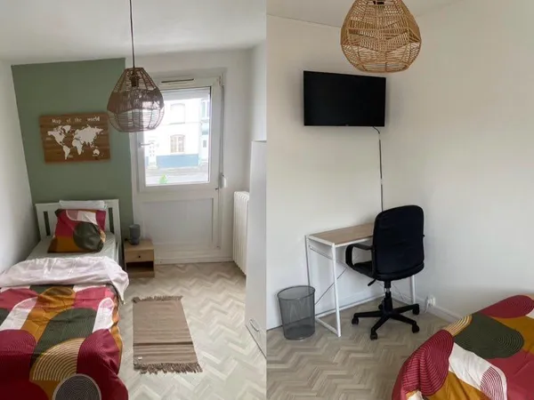 Chambre en colocations filles