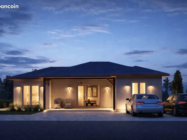Superbe villa f4 de plain pied au robert