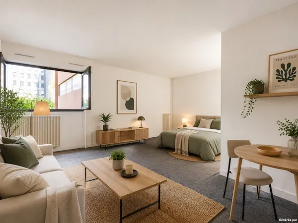 Appartement 1 pièce 34 m²