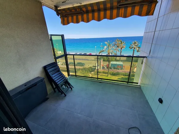 Cannes - Vue mer exceptionnelle - Meublé à l'année