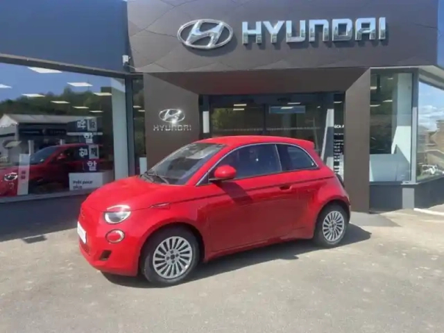 Fiat 500 e 118ch (red) my23