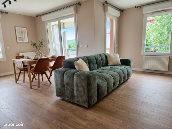 T4 meublé de 91m² refait à neuf • Résidence sécurisée Moulins Gaud