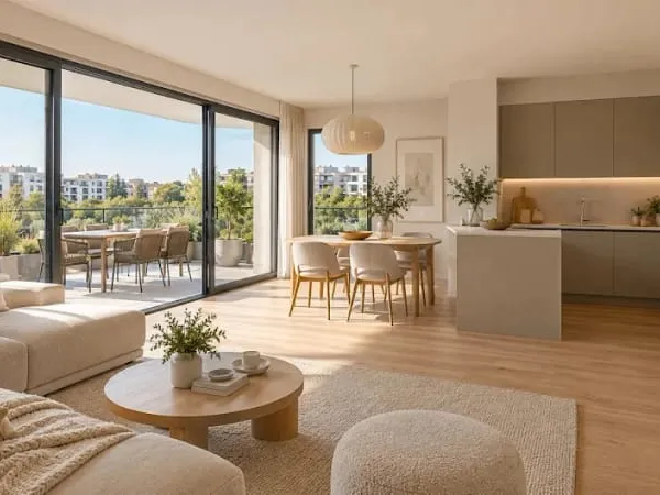 Appartement 3 pièces 58 m²