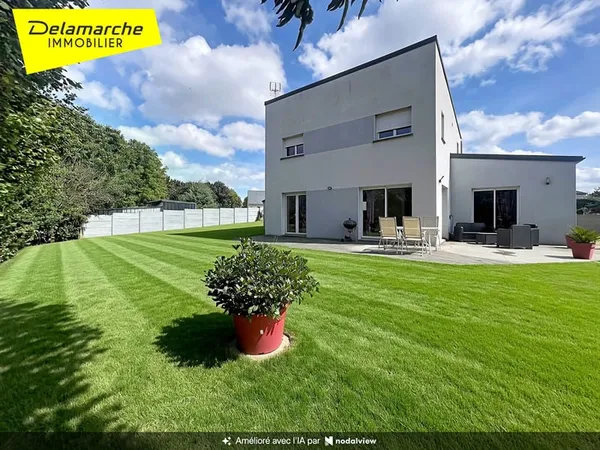 À VENDRE A SARTILLY BAIE BOCAGE SUR LA COMMUNE DE MONTVIRON MAISON MODERNE 3 CHAMBRES GARAGE ATTENAN