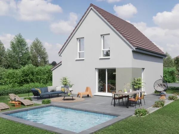 Terrain + maison 5 pièces 97 m²