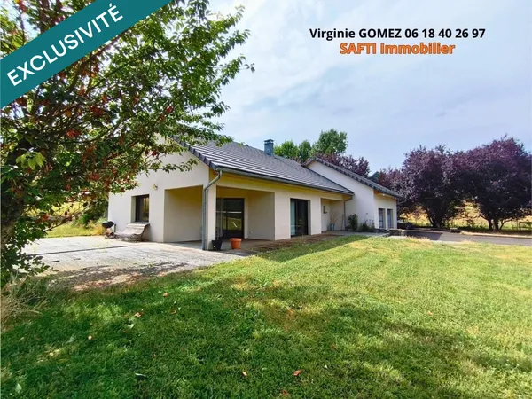 Superbe Plain-Pied de 223 m² à Aydat