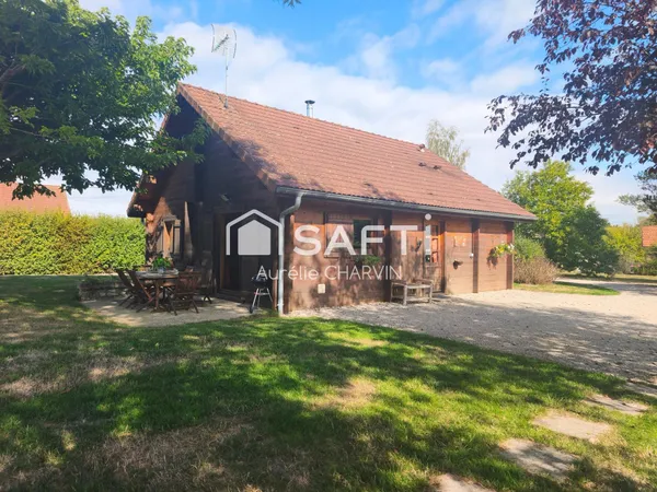 CHALET 3 CHAMBRES PLAIN PIED AVEC TERRAIN 4976 M2