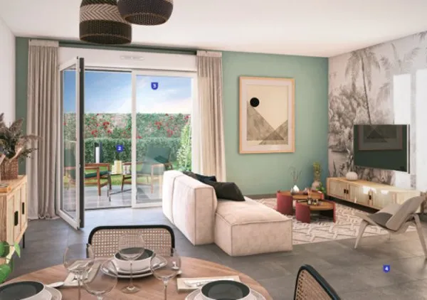 Appartement 3 pièces 63 m²