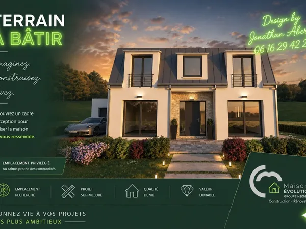 Terrain 1225 m²