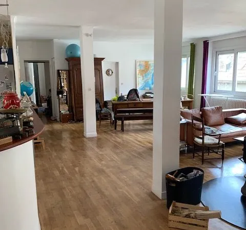Grand appartement duplex avec toit-terrasse - Quartier Gare Europole Berriat