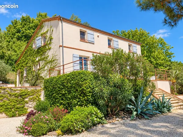 Propriété 2 habitations - 238 m² - Vue Pyrénées - Gasques